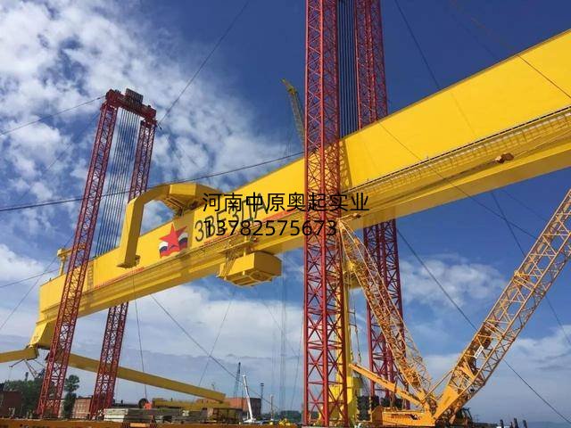 我國*大的門式起重機可以吊起10萬噸，但已被禁止出口